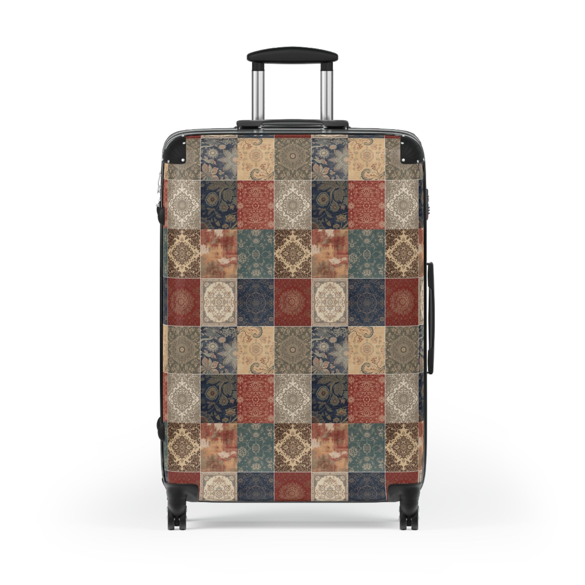 Sicilian Tile Travel Suitcase Rosetta Creative Boutique - Rosetta Creative Boutique
